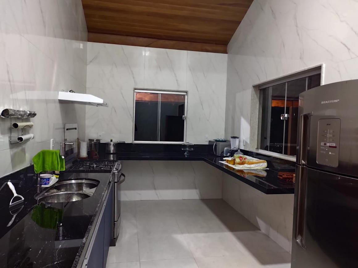 Casa De Campo Banheira, Lareira E Cachoeira Pedra Azul  Luaran gambar
