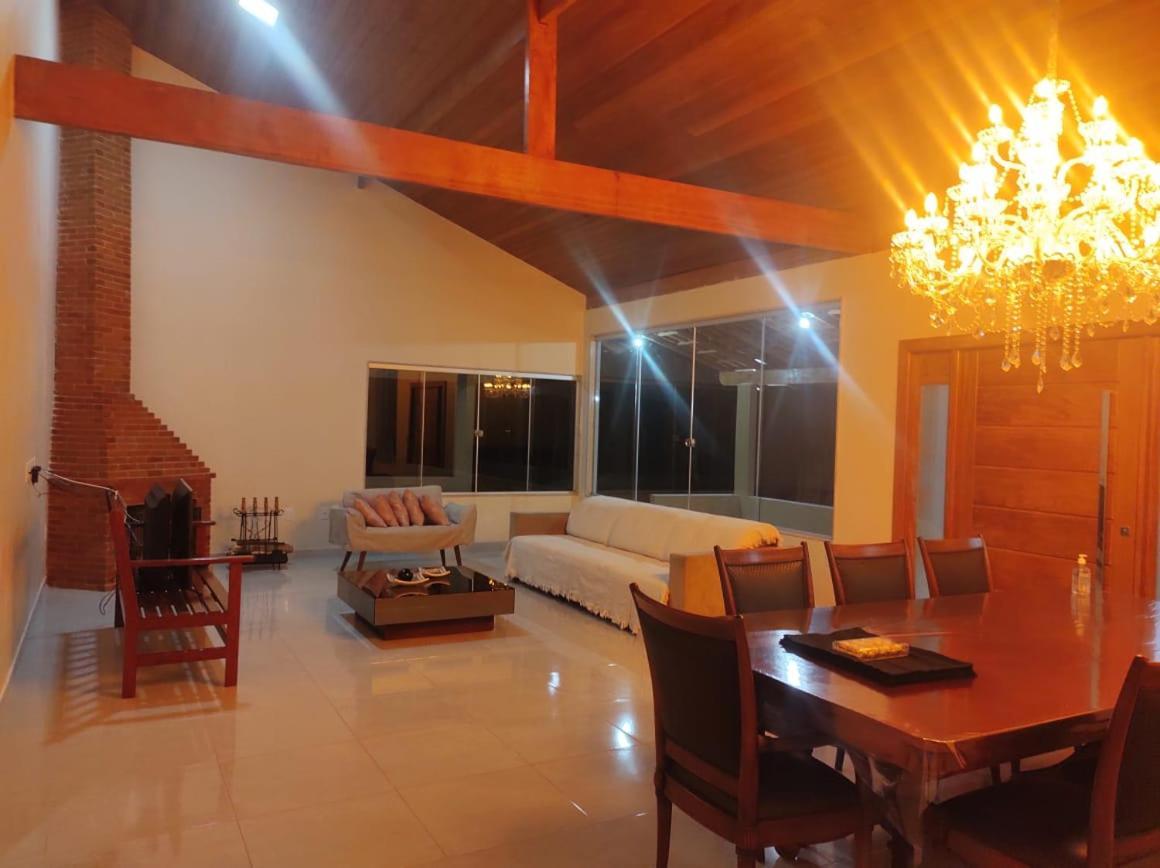 Casa De Campo Banheira, Lareira E Cachoeira Pedra Azul  Luaran gambar