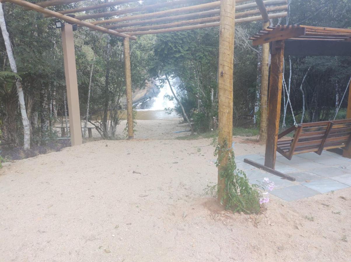 Casa De Campo Banheira, Lareira E Cachoeira Pedra Azul  Luaran gambar