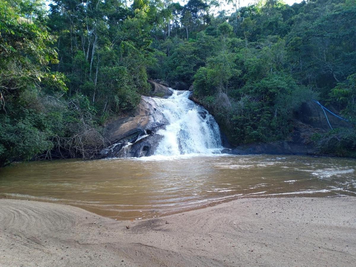 Casa De Campo Banheira, Lareira E Cachoeira Pedra Azul  Luaran gambar