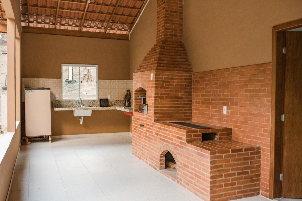 Casa De Campo Banheira, Lareira E Cachoeira Pedra Azul  Luaran gambar