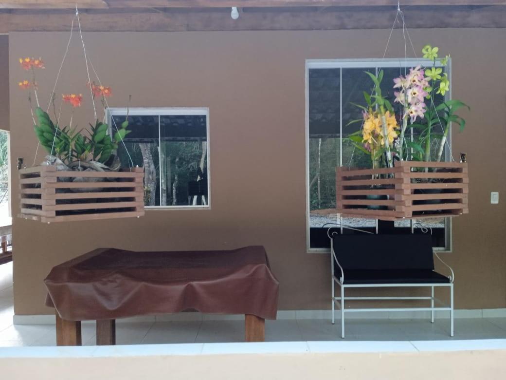 Casa De Campo Banheira, Lareira E Cachoeira Pedra Azul  Luaran gambar