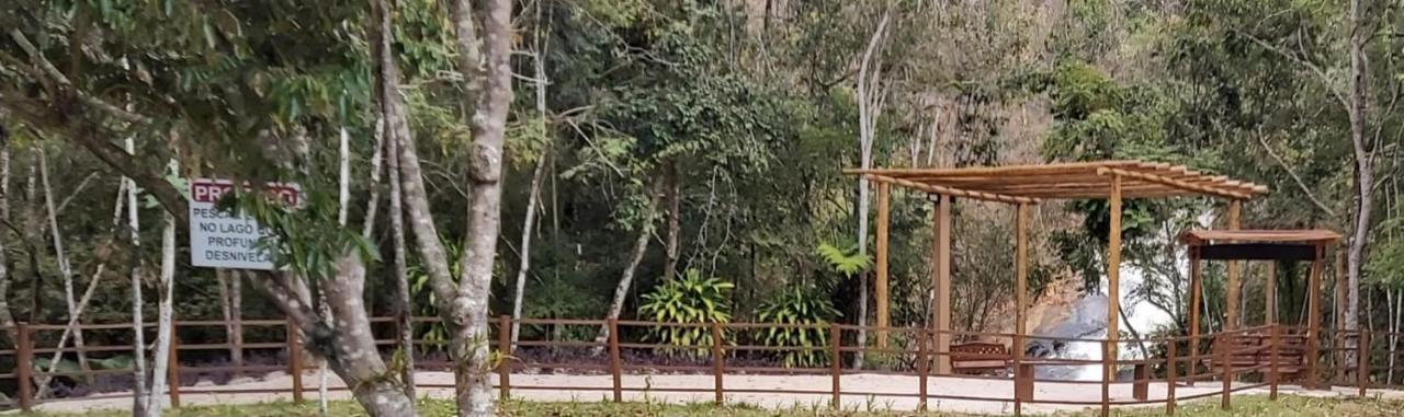 Casa De Campo Banheira, Lareira E Cachoeira Pedra Azul  Luaran gambar