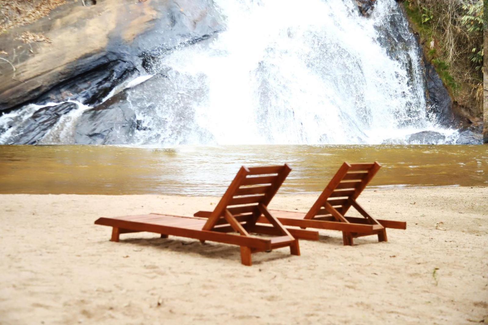 Casa De Campo Banheira, Lareira E Cachoeira Pedra Azul  Luaran gambar